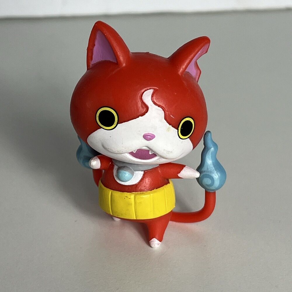 Yo-Kai Watch Jibanyan Cat two tails 2.5” Figure Hasbro 2015